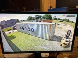 security camera view