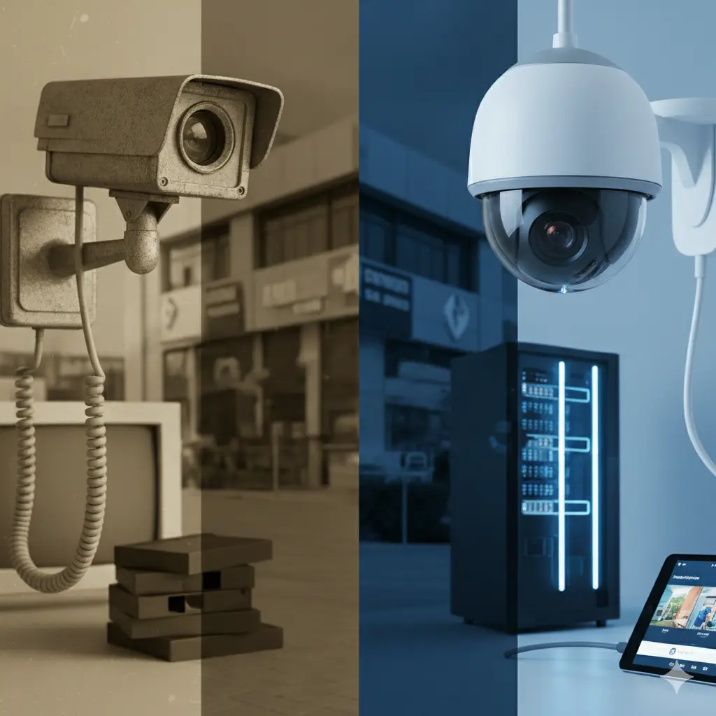 ip cameras vs analog cameras