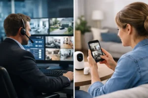 Professional Monitoring vs Self Monitoring