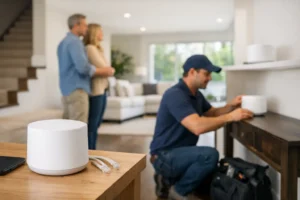 WiFi Mesh Installation for Large Home